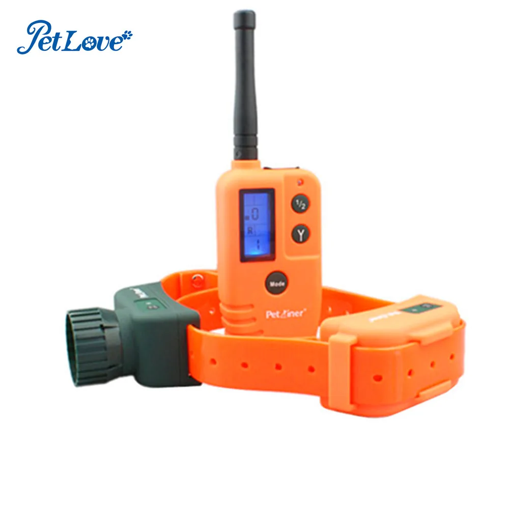 Amazon Hot Selling 550 Yards Warning Tone and Static Shock LCD Display Wireless E Collar for Dog