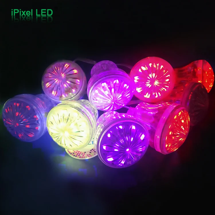 60mm 18led Rgb Carnival Amusement Rides Lamp Fairgrounds Turbo Led