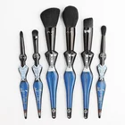 Free Sample Makeup Brushes Custom Logo Make Up Brushes foundation powder eye shadow kabuki makeup brush set