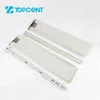 Full extension side mounted metal box roller drawer slides