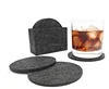 /product-detail/wholesale-custom-logo-tableware-round-mats-pads-100-eco-friendly-polyester-felt-glass-coaster-with-holder-60596630242.html