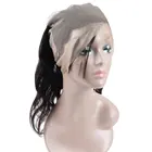 10A Brazilian Body Wave Unprocessed Natural Color Hair 360 Lace Closure Body Wave