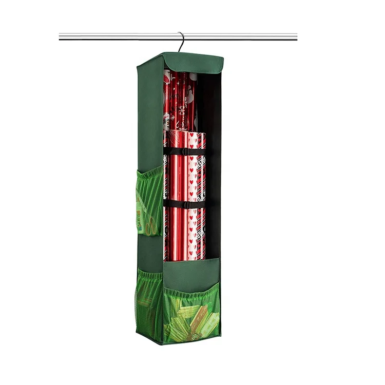 Holiday Wrapping Paper Storage Bag Hanging Shelf Organizers Premium Christmas Hanging Gift Wrap Organizer, Customized color
Holiday Wrapping Paper Storage Bag Hanging Shelf Organizers Premium Christmas Hanging Gift Wrap Organizer, Customized color