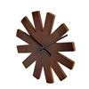 Home Decoration High Quality Wholesale wood carving quartz round wall clock