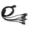Good 5 in1 USB Charging Cable Charger for PSP Nintendo WII U GBA SP 3DS NDSL XL DSI DSBG