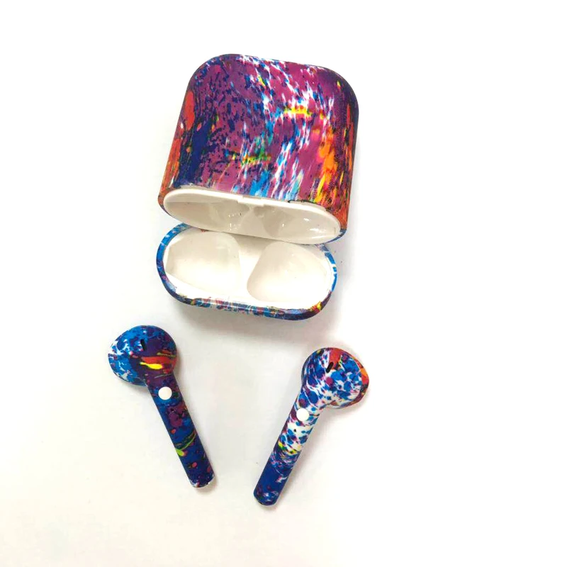 2019 Colorful Camo I9S BT5.0 Bluetooths Wireless Earphones, True Stereo Hifi Noise Cancelling Mini Headsets for Air Pods - ANKUX.COM