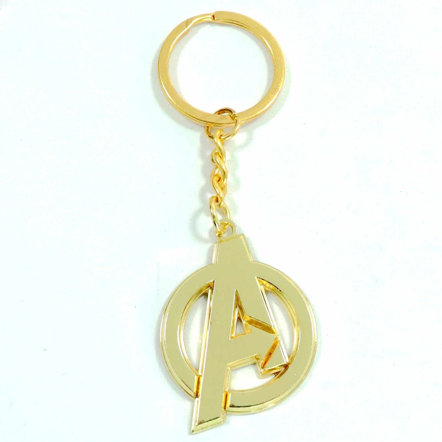 number keyring mini metal key chain rotate keychain