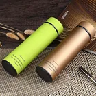 500ml Double Wall Stainless Steel Travel Mug Water Flask Insulated Coffee Thermos Sublimation Coating Vacuum Bottle