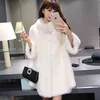 China manufacturer ladies fashion winter warm thicken long coat faux fur jacket best selling online shop women fox fur coat