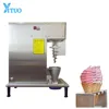 Multifunction swirl freeze frozen yogurt ice cream machine maker fresh stainless steel fruit ice cream machine