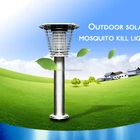 Stainless Steel Portable Solar Pest Mosquito Killer Lamps, Garden Landscape LED Bug Zapper