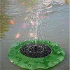 Lotus Leaf Solar Powered Pump Pool Water Fountain