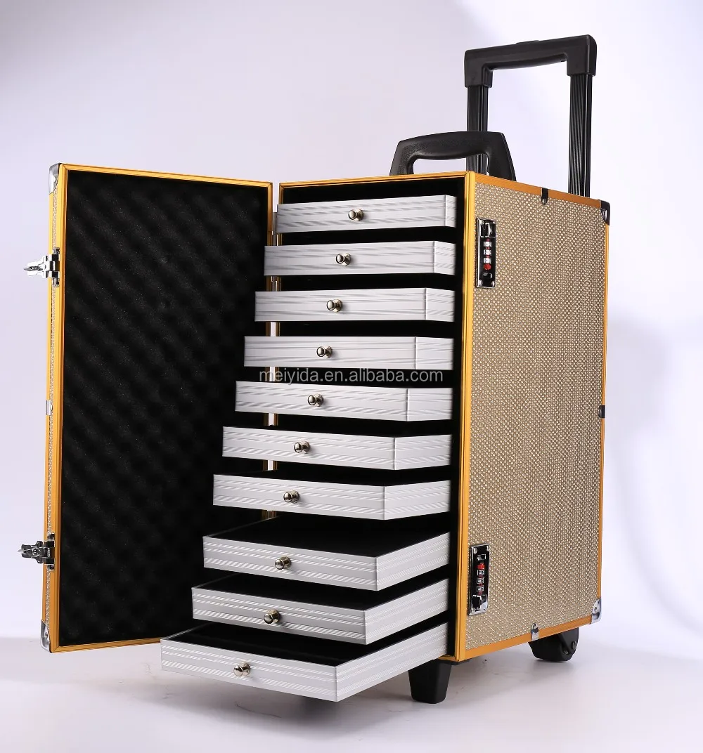 Aluminium Travel Jewelry Box Buy Jewelry Box Professional,Rolling