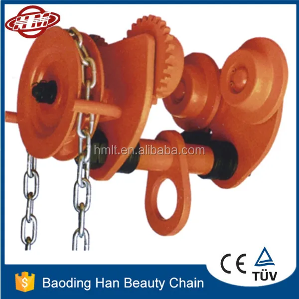 Gcla 5 Ton Chain Block Trolley,Geared Trolley,Hand Trolley Buy Chain