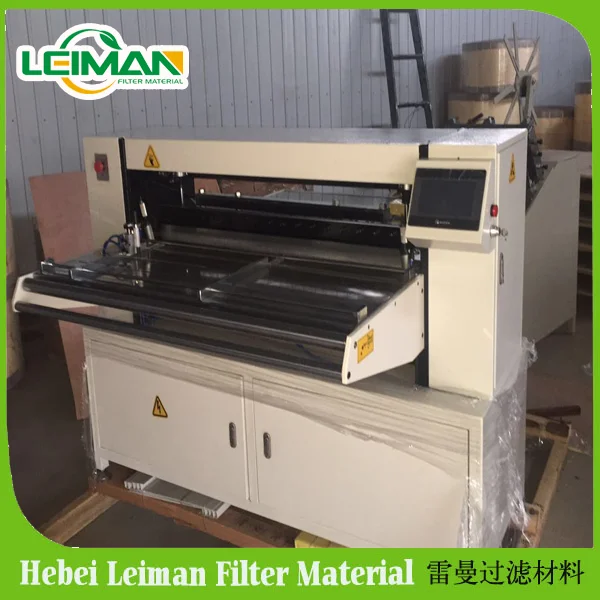 600mm Air Filter Paper Rotary Pleating Machine Filter Manufacturing