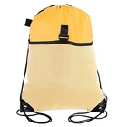 Customized 100% Polyester Waterproof cheap Drawstring Bag