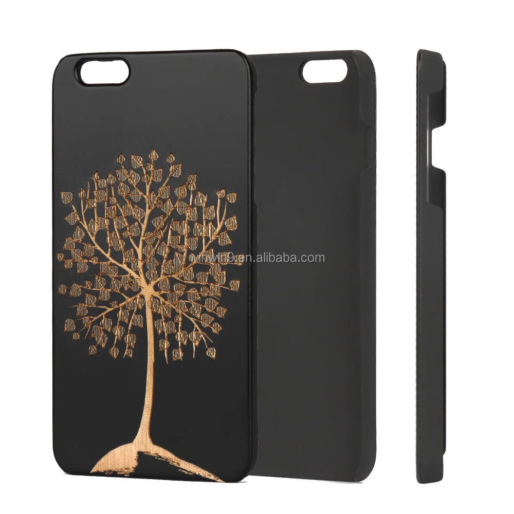 Wholesale Promotional Classic Black PC Wood Case Smart Phone Cover for Apple for iPhone 8
Wholesale Promotional Classic Black PC Wood Case Smart Phone Cover for Apple for iPhone 8