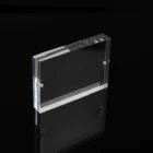 Mini Square Transparent Plastic Poster Frame with Four Magnets