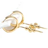 Fashion cross earrings for women men 2018 hoop earrings jewelry accessories christmas day gift sets