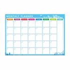 Magnetic Whiteboard Calendar A3 30*42cm Flexible Fridge Magnet Whiteboard Waterproof Kids Drawing Message Board