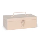 Mini Colorful Rectangle Metal Storage Tool box with handle multi-use