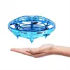 Anti-collision Hand UFO Ball Flying Aircraft RC Toys Led Gift Suspension Mini Induction Drone For Children Boys