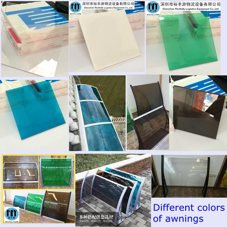 all colors of awnings