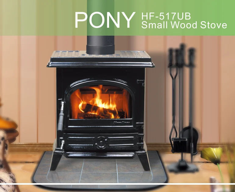 Hiflame Pony Hf517ub Epa Approved Wholesale Small Cast Iron Wood