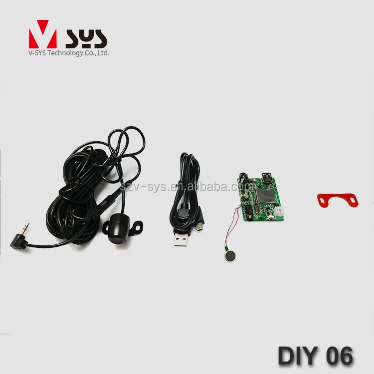 Vsys公式DIY06ミニリモートコントロールcctvボード隠しカメラdvr pcbモジュールで15メートル有線防水レンズ仕入れ・メーカー・工場