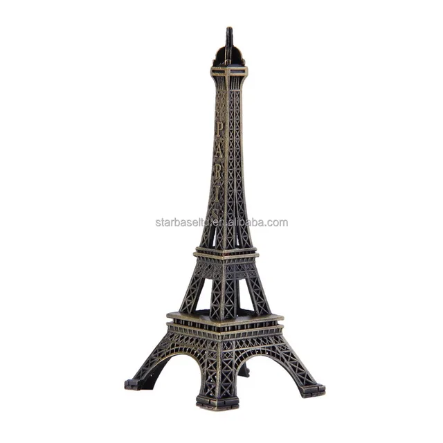 backorignal metal art crafts paris eiffel tower model figurine