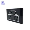 Lynxelec manufacture SAA certified Black glass plate 10A electrical double GPO switched socket