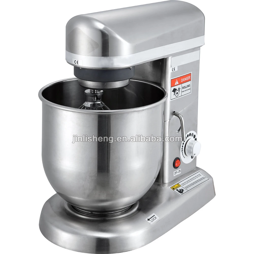 factory price 5l food mixer with 3 beaters