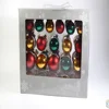 glass christmas ornaments craft sets with colour mixed
