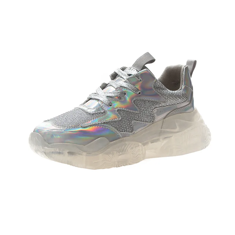 Brand Spring Autumn Trend Women Transparent Sneakers Women Platform Jelly Shoes Laser Canvas Casual Shining Shoes, Customized
Brand Spring Autumn Trend Women Transparent Sneakers Women Platform Jelly Shoes Laser Canvas Casual Shining Shoes, Customized