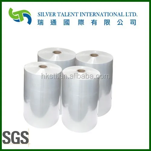 transparent moisture proof plastic polyethylene stretch film jumbo roll