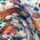 Hot selling high quality cheap wholesale custom color digital printing silk sarees fabric
