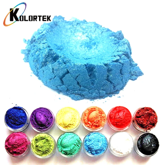 Kolortek cosmetic mica powder pigments for eyeshadow soap nails colorant
