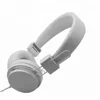 High quality 3.5mm best over ear surround stereo on ear leather headphones for mp3 player mobile phone