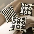 Set of 4pcs Factory direct sales office sofa cushion cover replacement throw pillow covers