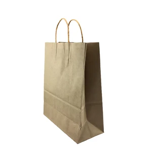 kraft paper gift bag with handle wedding birthday party