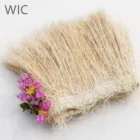 20-25cm White Peacock Feathers Trim Peacock Strung Feather for Party