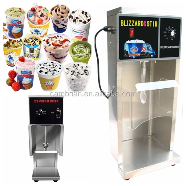 blizzard ice cream making machine