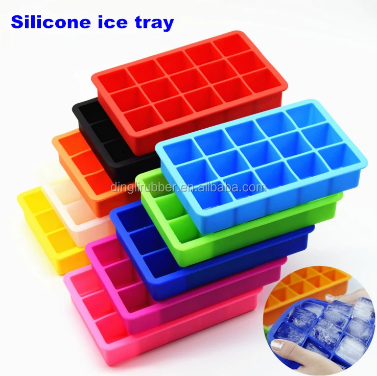 Wholesale custom 15 hole square silicone ice cube mold ice maker, As picture or customised
Wholesale custom 15 hole square silicone ice cube mold ice maker, As picture or customised