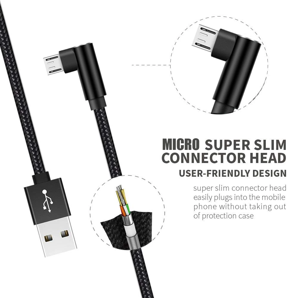 V8 usb cable best seller data charger for android Galaxy - ANKUX.COM