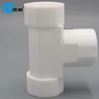 Pfte Pipe Ptfe Pipe Ptfe Pipe Connector 90 Degree Elbow Ptfe Pipe Compression Fitting