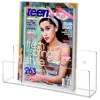 elegant luxury clear music stand acrylic, wall mount acrylic book easel book display stand
