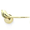 Bird shape gold zinc door handle with rose rosset door lever specail modeling intalian design
