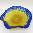 Murano Handblown Colorful Glass Flower Wall Art