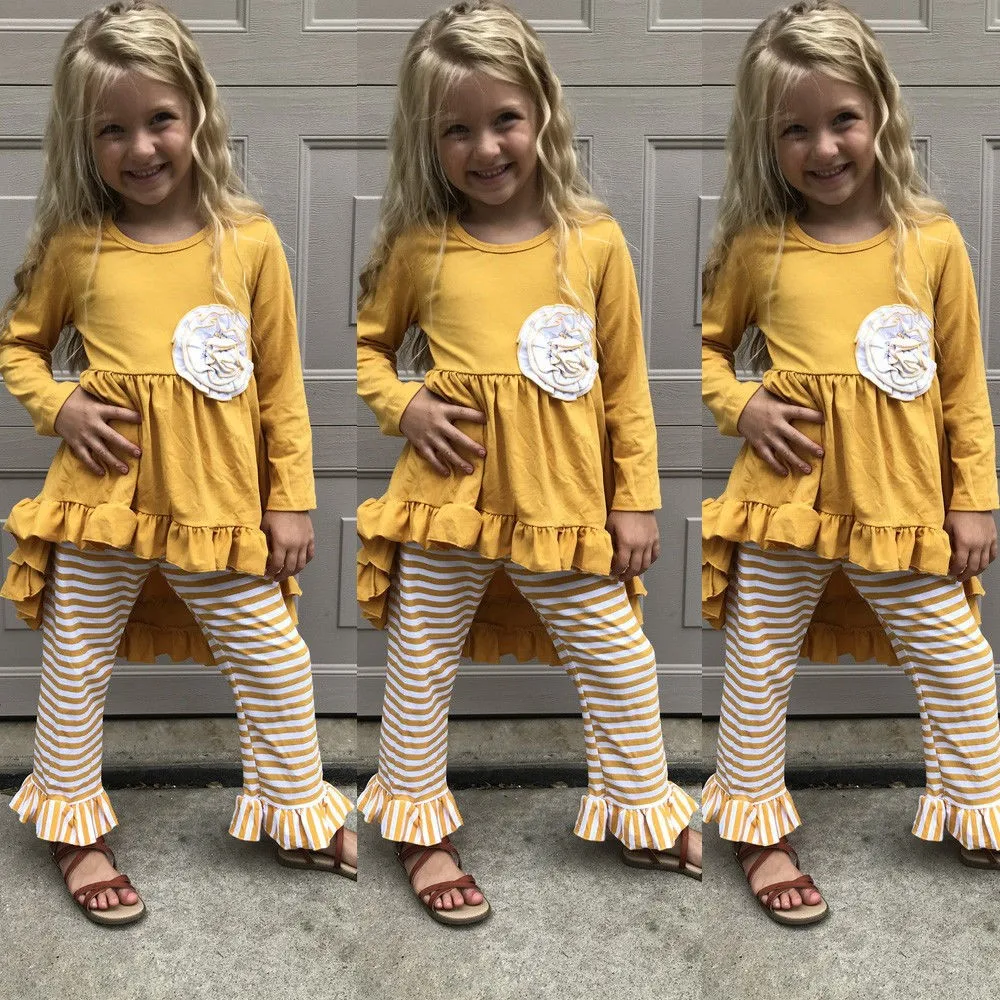 Hot sale children boutique clothing wholesale baby girls fashion party stripe pants and dresses kids clothing sets, Customized color
Hot sale children boutique clothing wholesale baby girls fashion party stripe pants and dresses kids clothing sets, Customized color