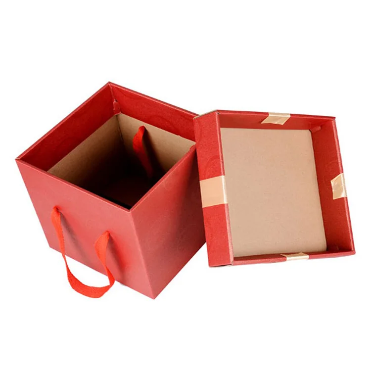 cheap kraft paper for e flute corrugated box with lid